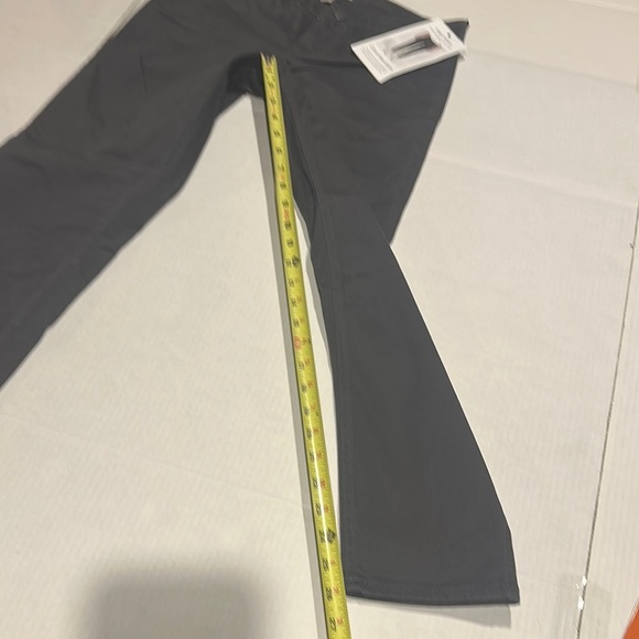 NWT Calvin Klein jeans Dark Gray Pantsw multiple pockets and zipper front - Picture 2 of 12